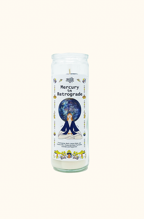 Planetary Mercury Retro Candle