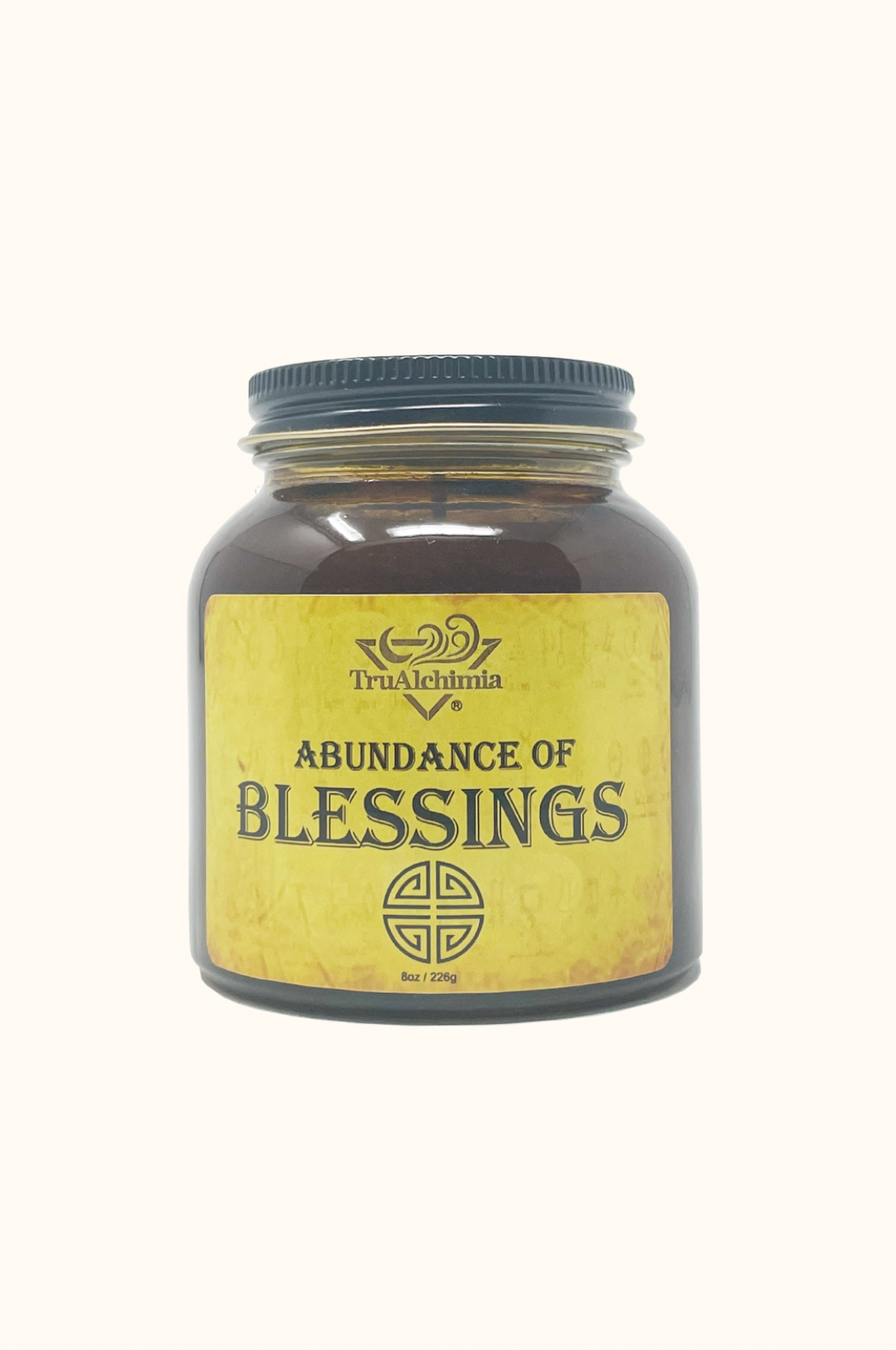 Abundance of Blessing Crystal Infused Candle