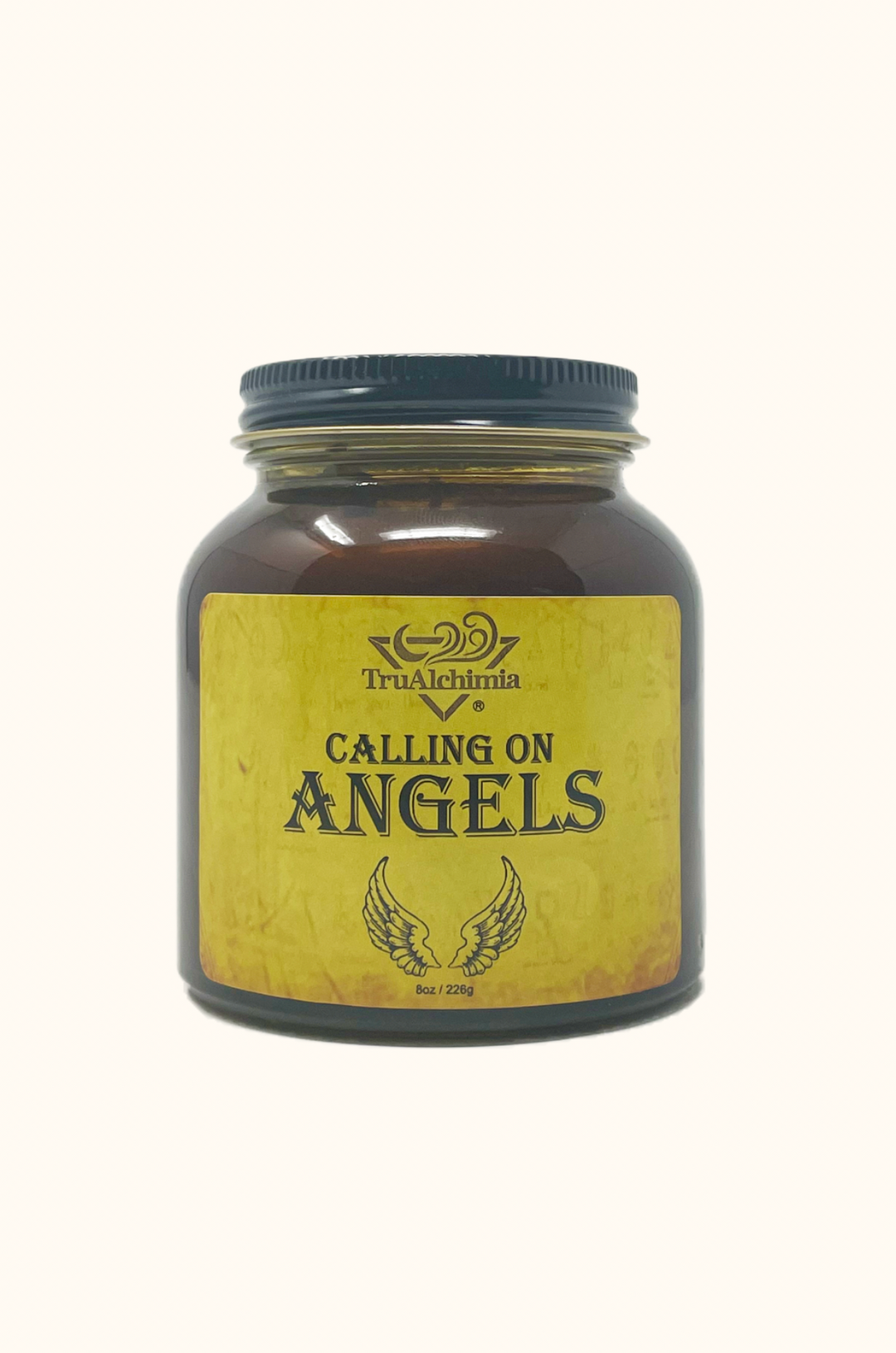 Calling on Angels Crystal Infused Candle