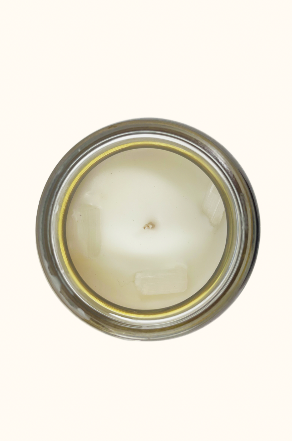 Energy Cleansing Crystal Infused Candle