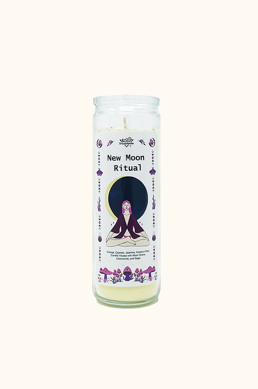 Planetary New Moon Candle