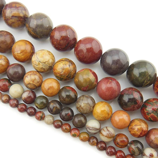 Picasso Jasper Stretch Bracelet