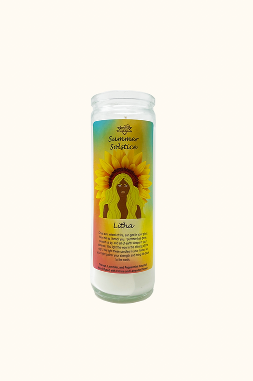 Seasons Summer Solstice Candle