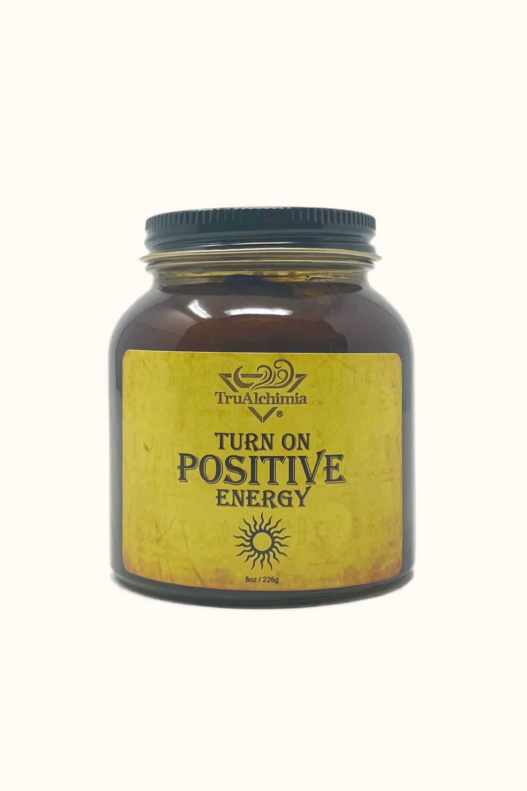 Turn On Positive Energy Crystal Infused Candle