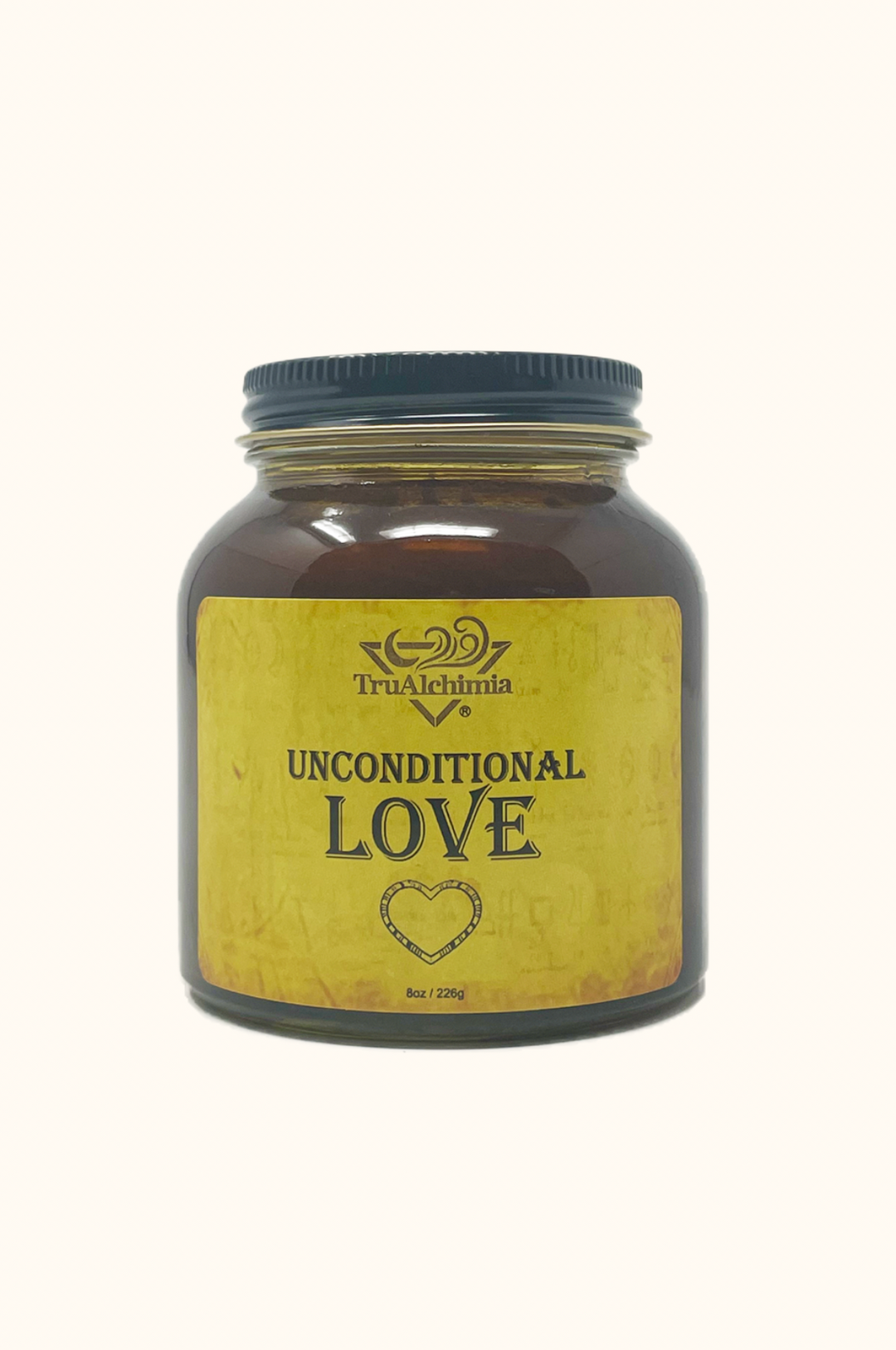 Unconditional Love Crystal Infused Candle