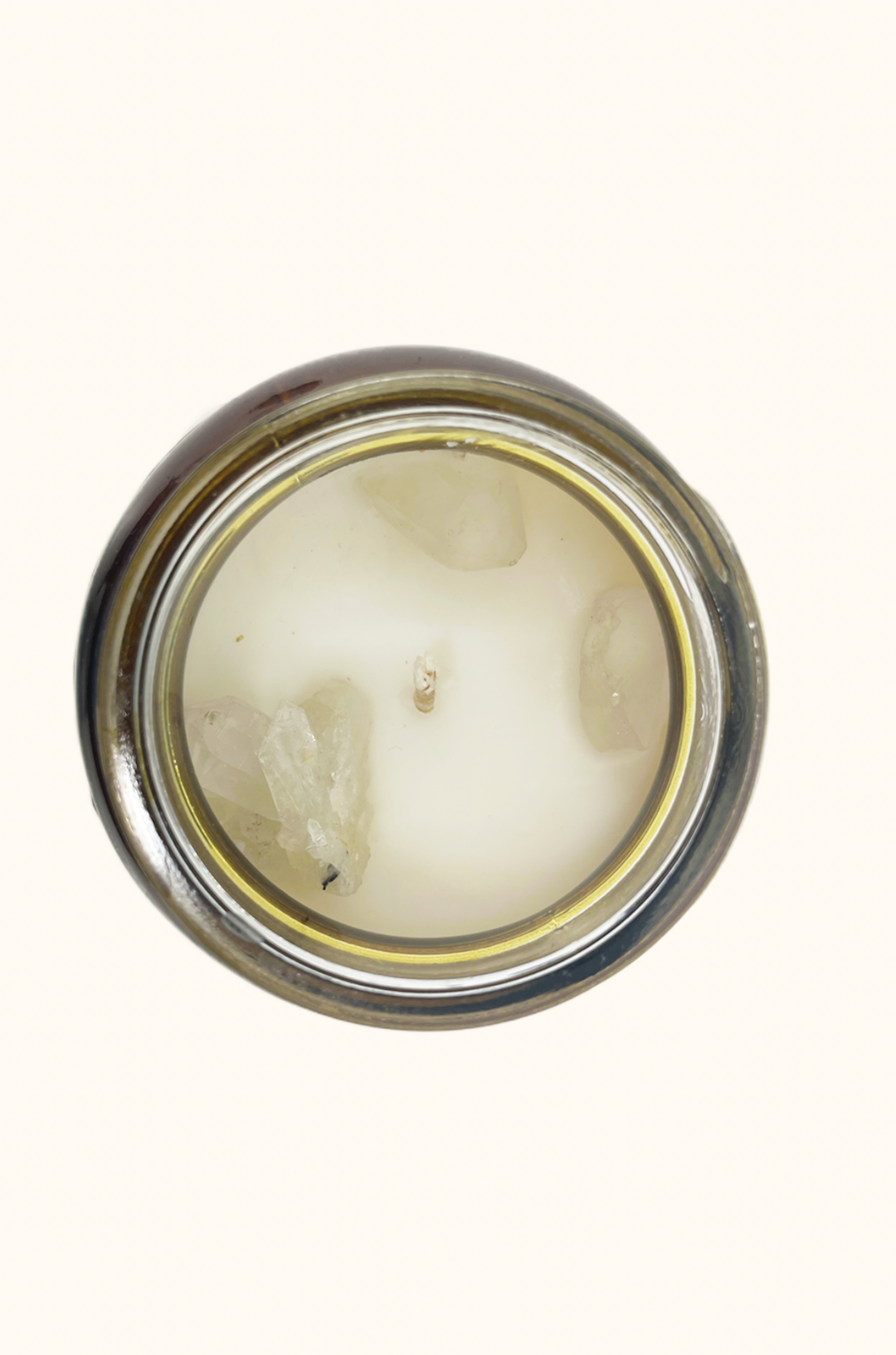Vibrational Healing Crystal Infused Candle