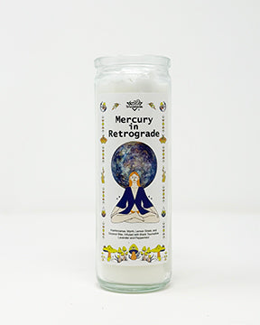 Planetary Mercury Retro Candle