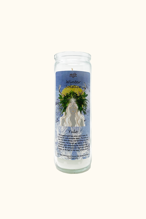 Seasons Winter Solstice Candle