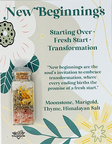 New Beginnings Intentional Essence Vial
