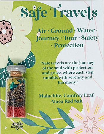 Safe Travels Intentional Essence Vial
